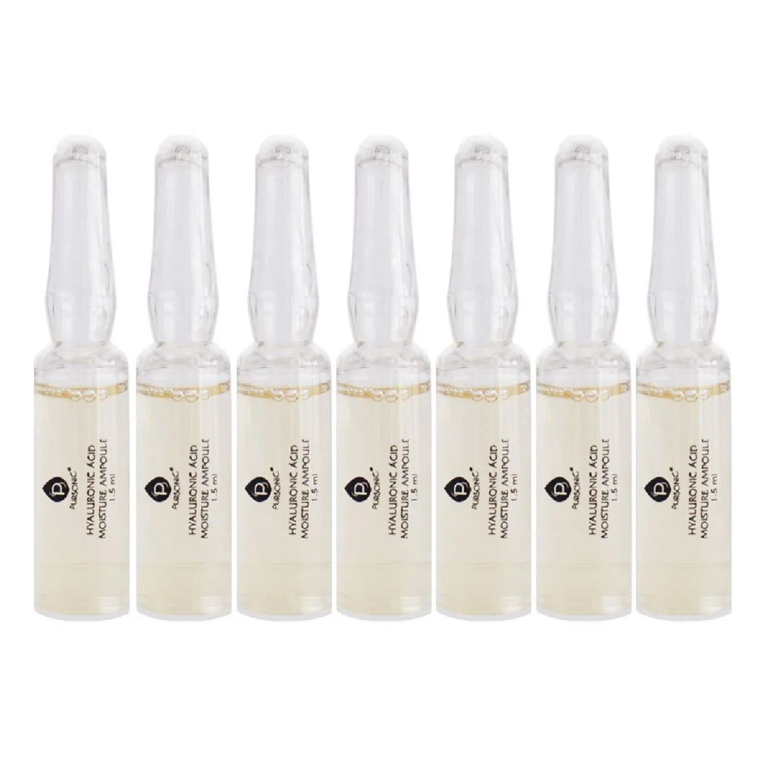 100% Hyaluronic Acid & Natural Moisturizing Serum Ampoule Set