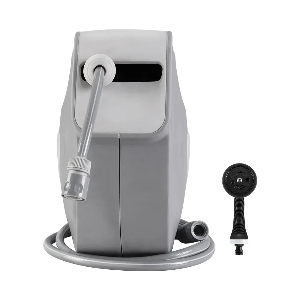 20m Retractable Hose Reel UV Resistant, 9-Setting Spray Gun