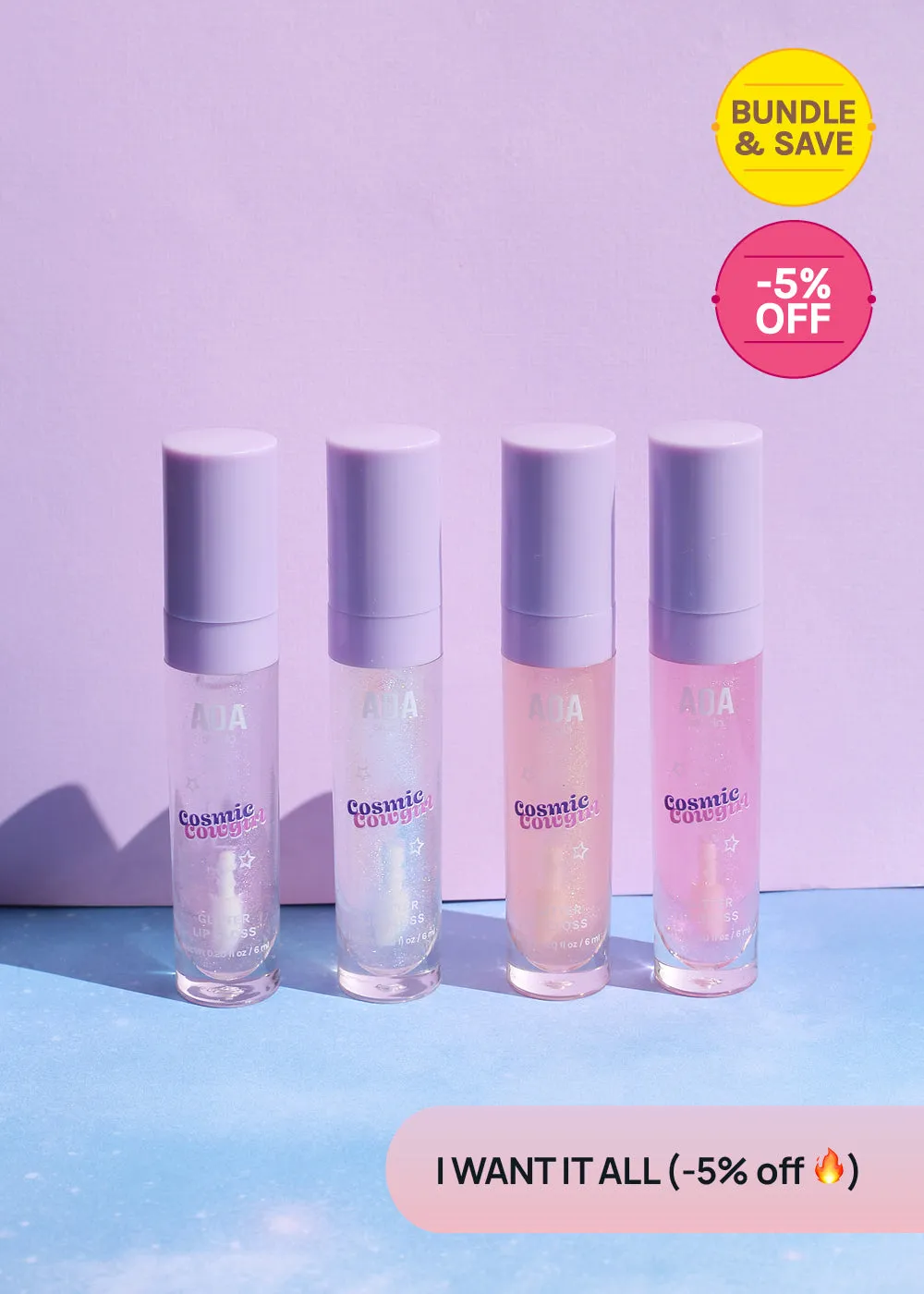 AOA Cosmic Cowgirl Glitter Lip Gloss
