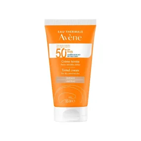 Avène Very High Protection Tinted Sun Cream SPF50  for Dry Sensitive Skin 50ml