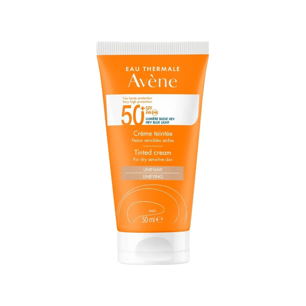 Avène Very High Protection Tinted Sun Cream SPF50  for Dry Sensitive Skin 50ml
