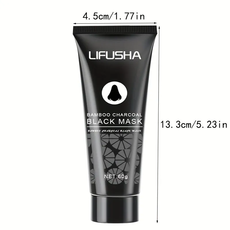 Bamboo Charcoal Peel Off Mask  Deep Cleansing for All Skin Types