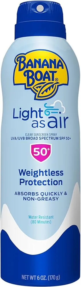 Banana Boat SPF50  Continuous Spray Sunscreen 6 oz