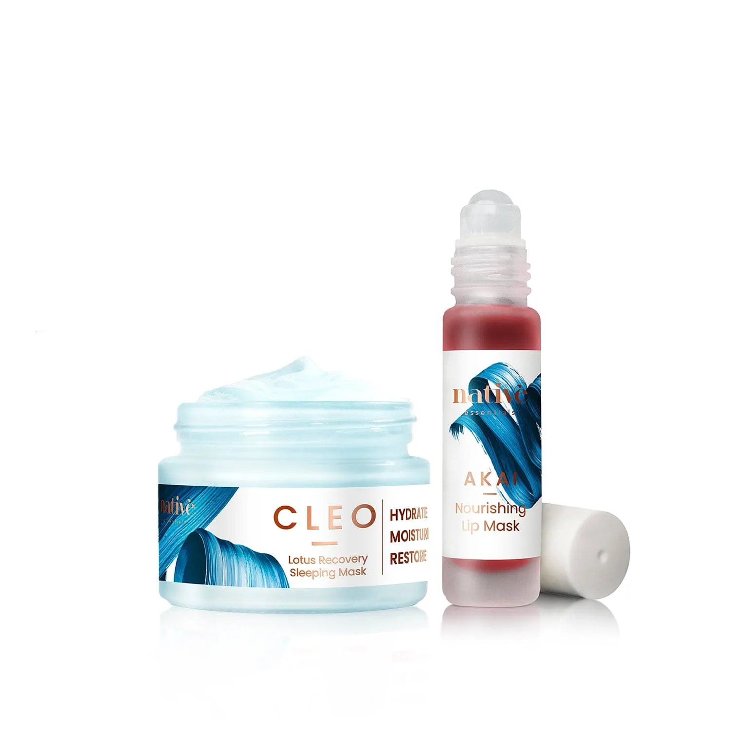 Beauty Sleep Mask Set | Sleeping Mask   Lip Mask