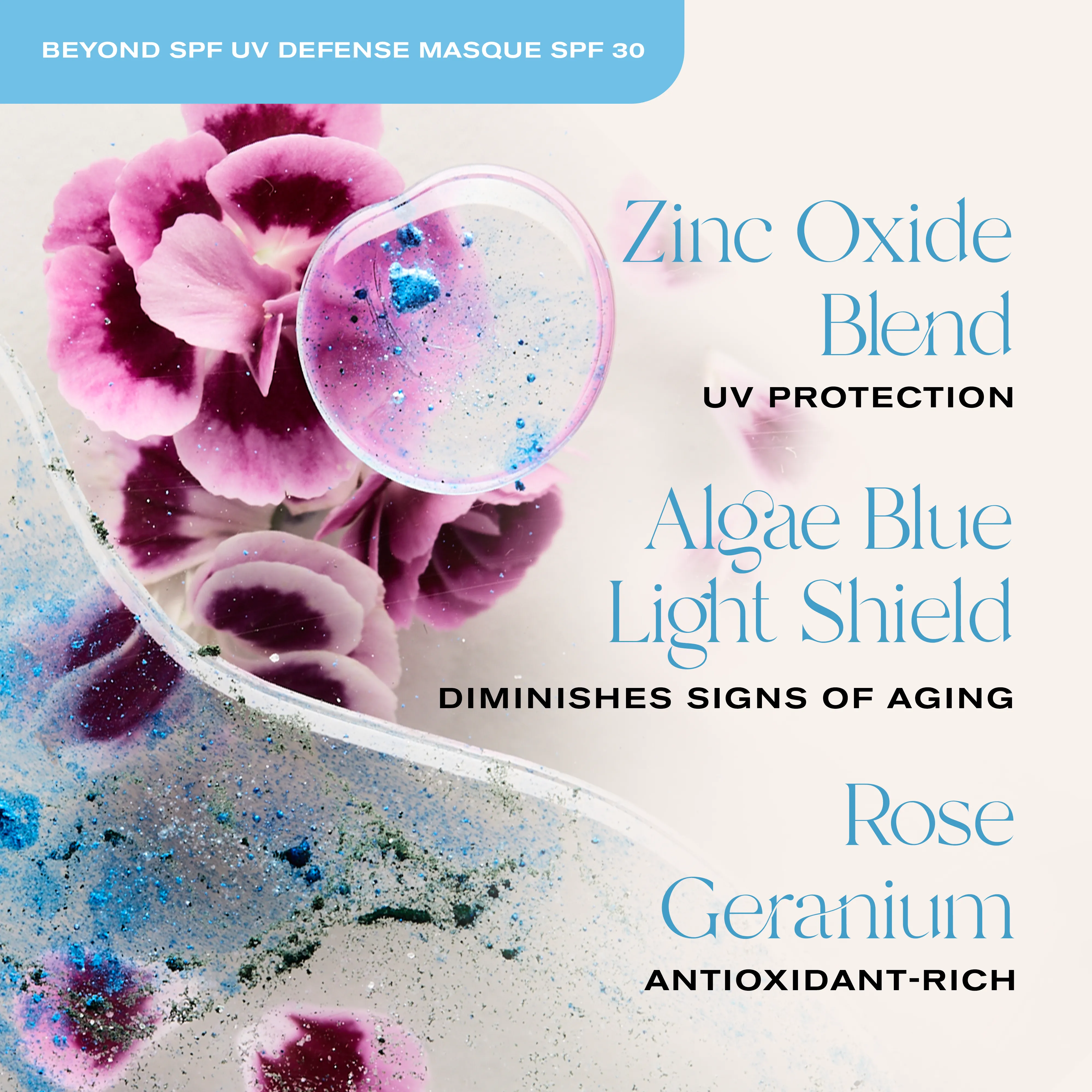 Beyond SPF UV Defense Masque SPF 30