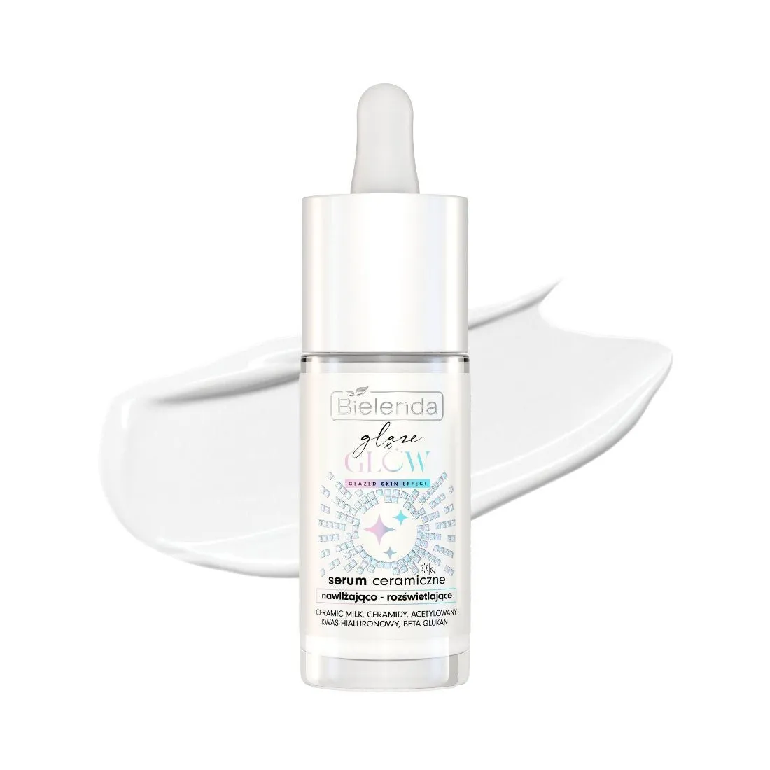 Bielenda Glaze & Glow - Ceramic serum Moisturizing & Illuminating 30ml