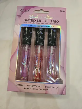 Cala Tinted Lip Oil Trio