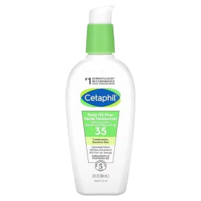 Cetaphil Daily Oil-Free Facial Moisturizer with SPF , SPF 35, 88 ml.