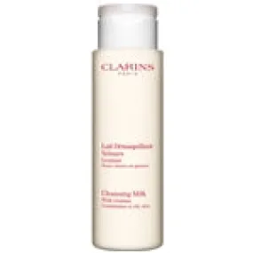 Clarins Cleansing Milk with Gentian- Combination to Oily Skin (6.7 oz / 200 ml)