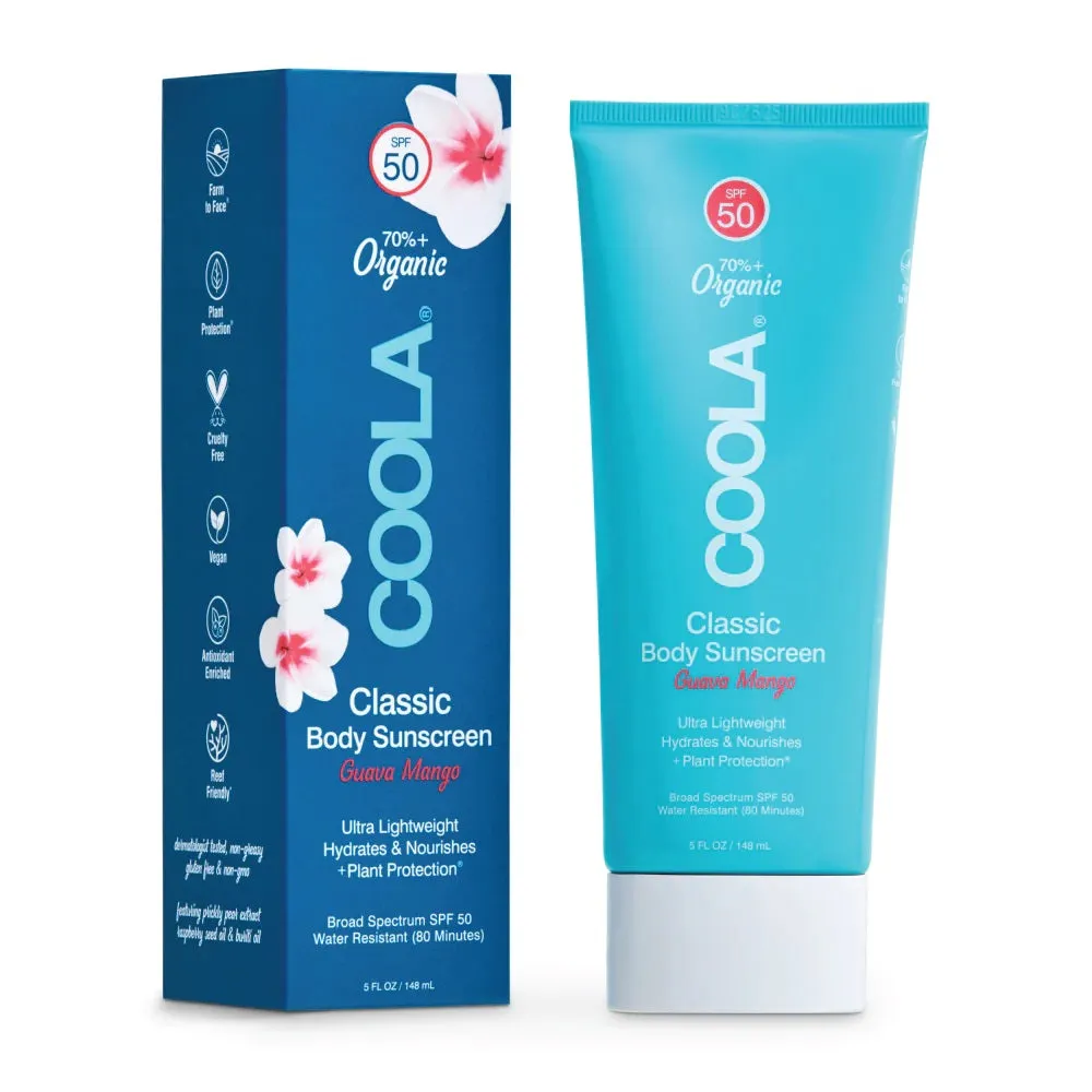 COOLA - Classic Body Organic Sunscreen Lotion SPF 50 - Guava Mango