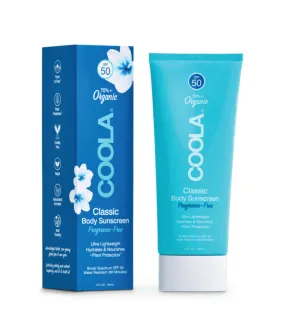 Coola Classic Body Sunscreen Lotion SPF 50 - Fragrance Free
