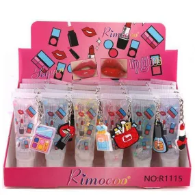 Cute Charm Dangle Lip Gloss 1942 ( 24 units)