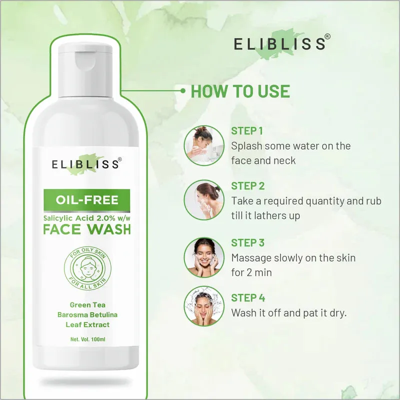 Elibliss Oil Free Face Wash ( Pack of 2 )