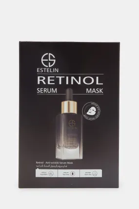 Estelin Retinol Anti-Wrinkle 10 Piece Serum Mask (25ml)