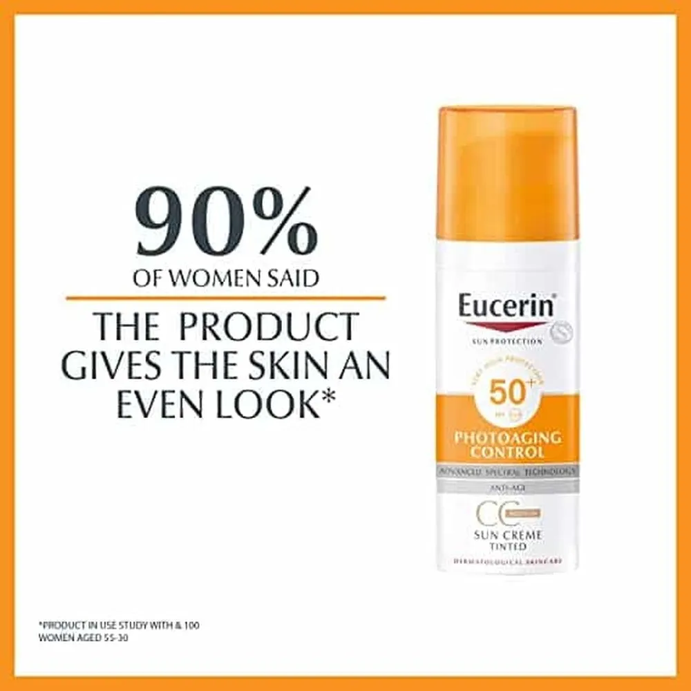 Eucerin Photoaging Control Tinted Gel Creme Medium SPF50 