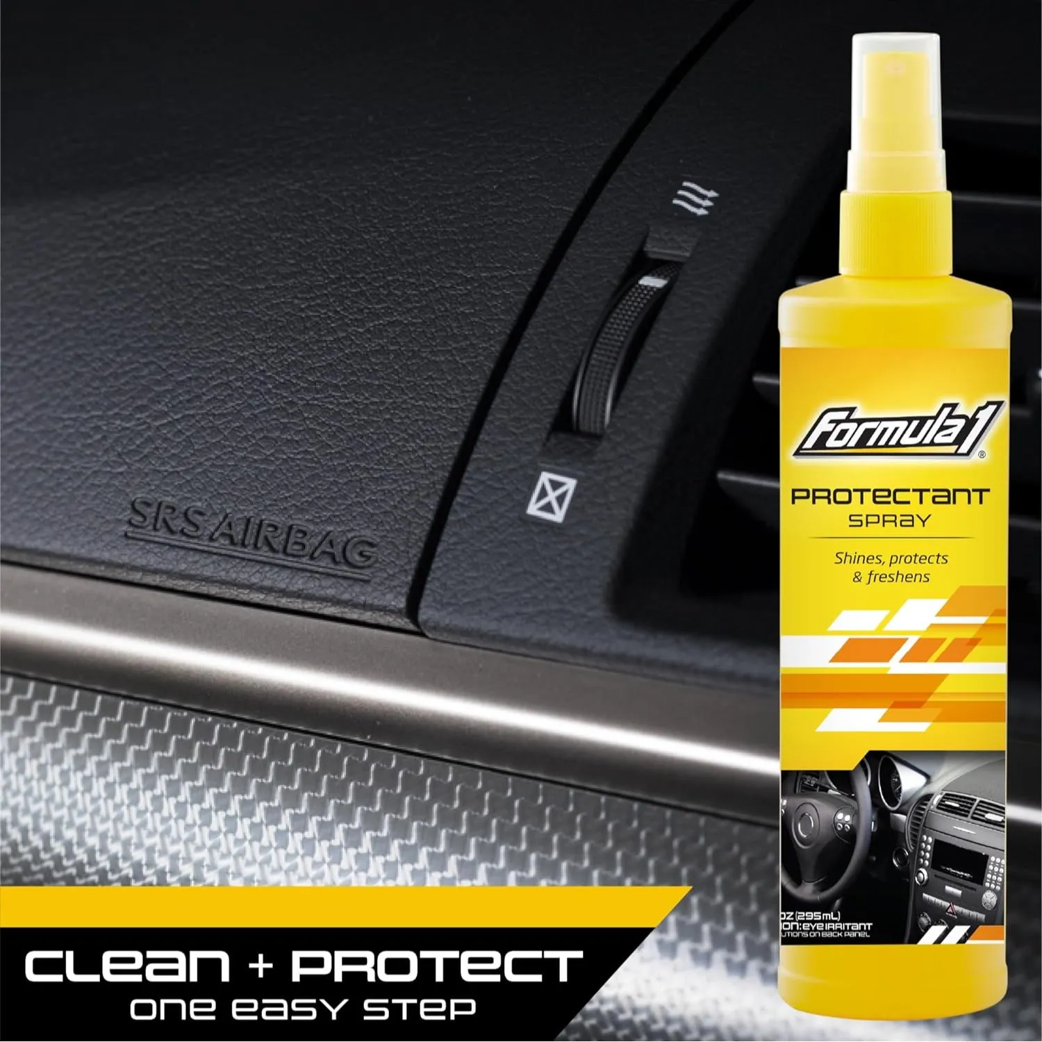 Formula 1 Fragrance Protectant New Car - 295ml (613825) Compatible with All Cars, Cleaning & Care, Polishes & Wax, Pack of 1 Piece