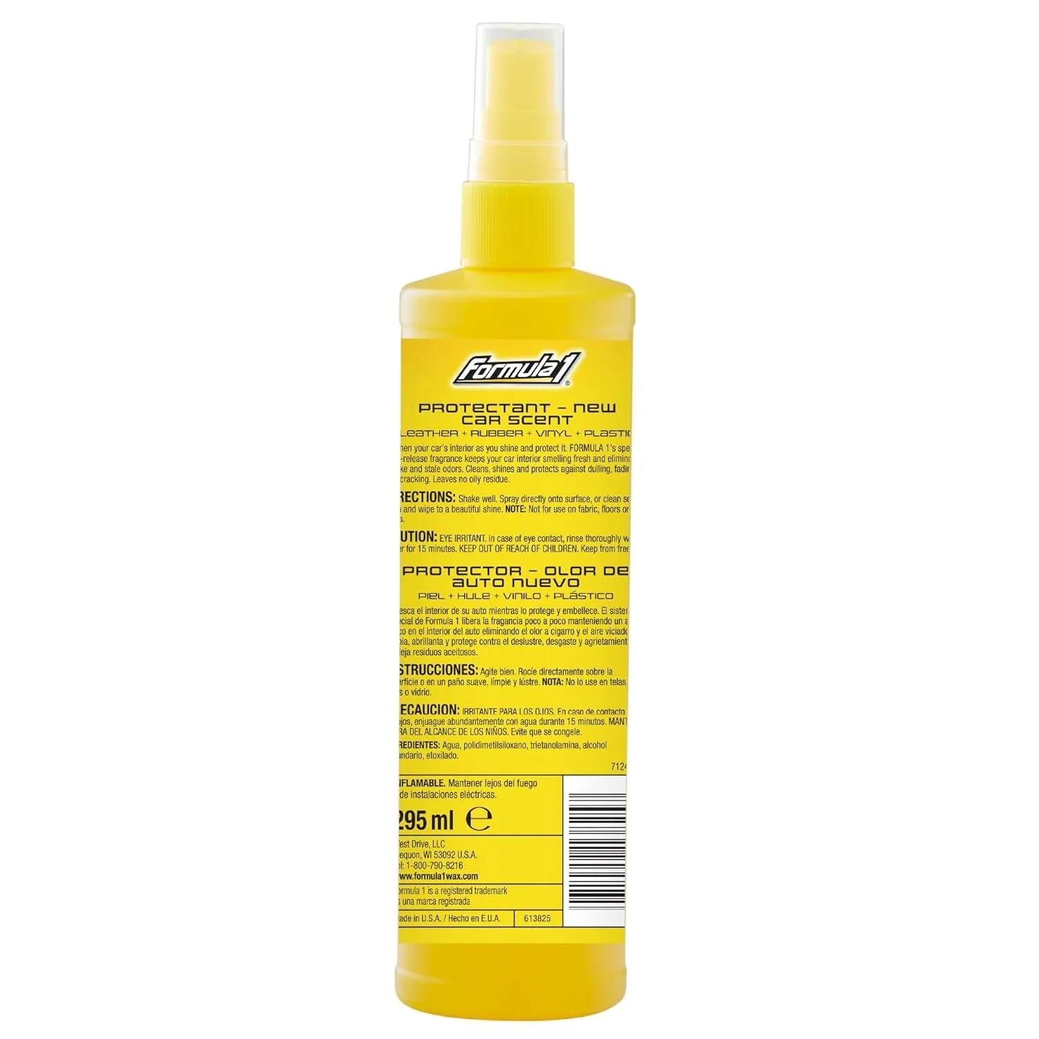 Formula 1 Fragrance Protectant New Car - 295ml (613825) Compatible with All Cars, Cleaning & Care, Polishes & Wax, Pack of 1 Piece