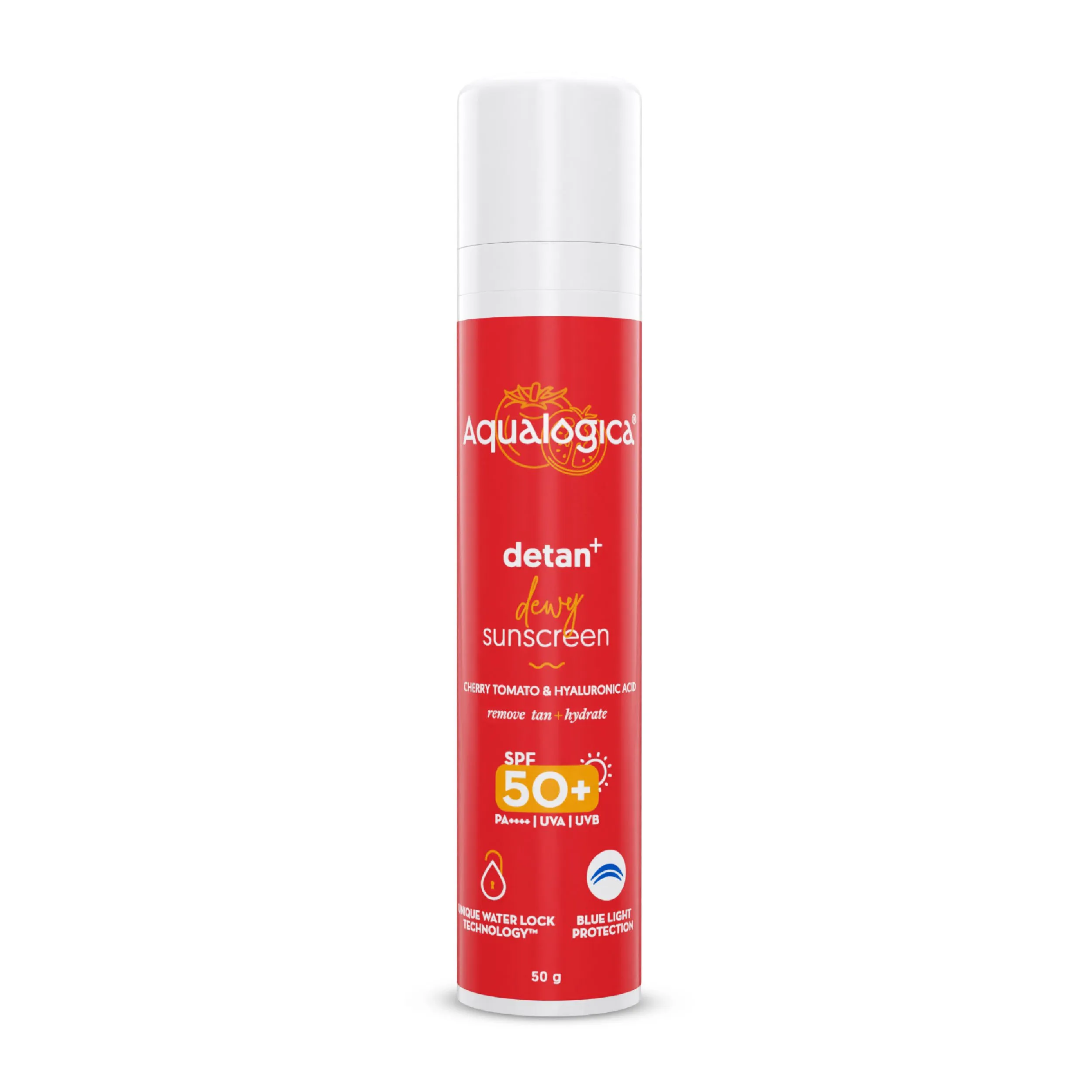 FREEBIE | Detan  Dewy Sunscreen with SPF 50  & PA     for UVA/B & Blue Light Protection & No White Cast - 50g