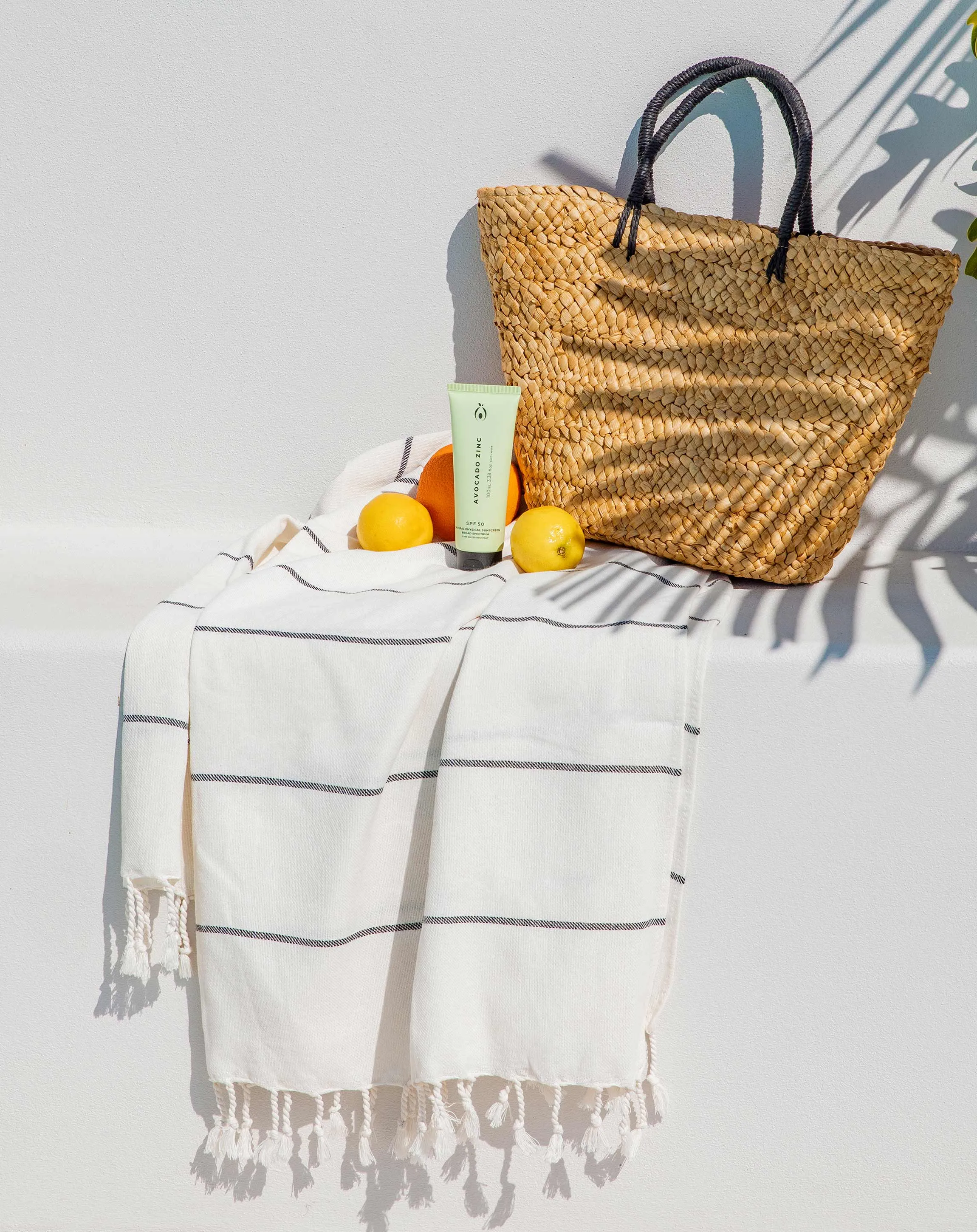 Fringed Beach Towel
