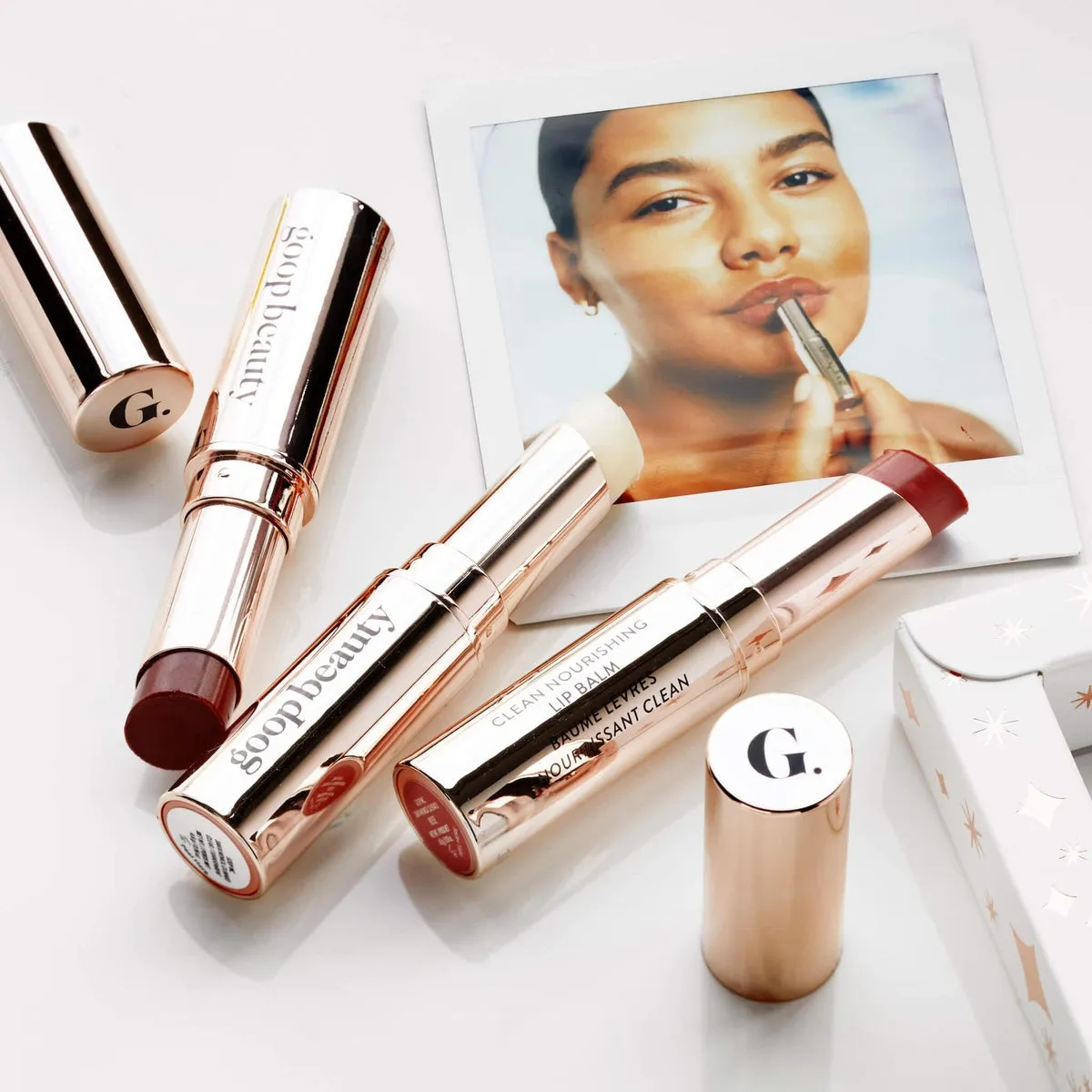 GOOPGENES Clean Nourishing Lip Balm Trio