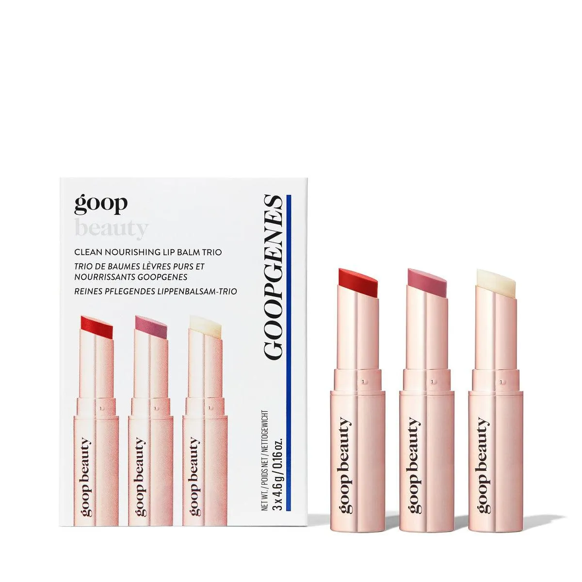 GOOPGENES Clean Nourishing Lip Balm Trio