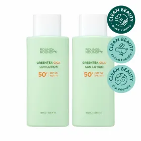 Greentea Cica Sun Lotion 100mL 100mL Double Pack