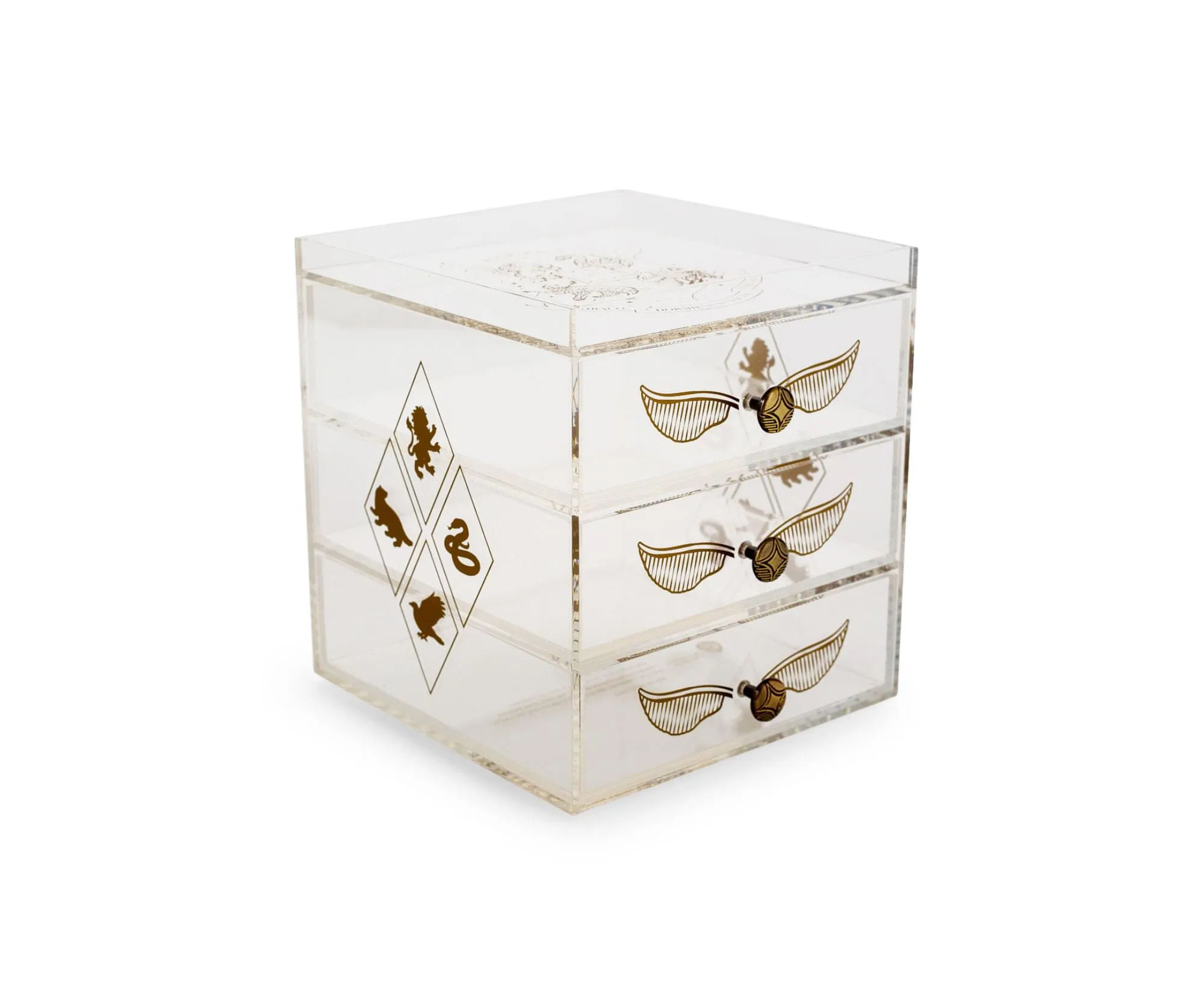 Harry Potter Snitch Acrylic Beauty Organizer Storage Case