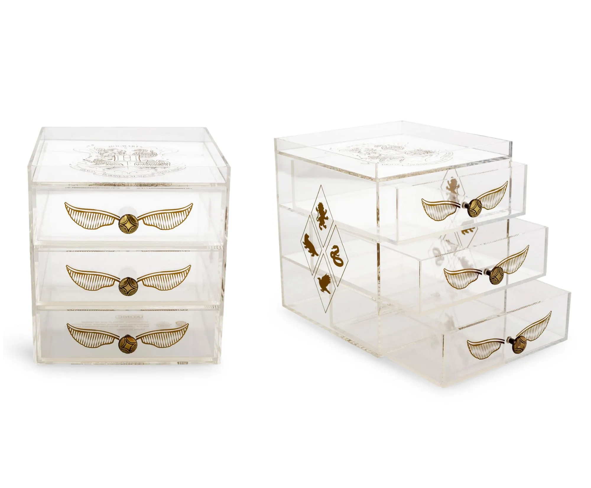 Harry Potter Snitch Acrylic Beauty Organizer Storage Case