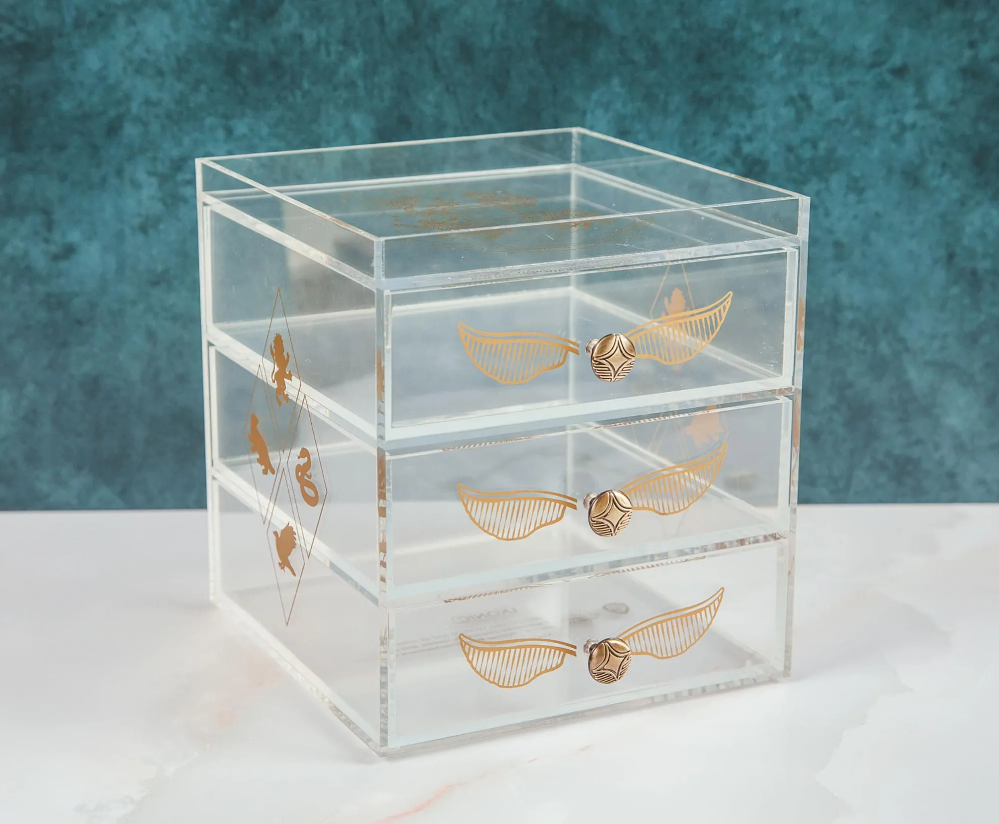 Harry Potter Snitch Acrylic Beauty Organizer Storage Case