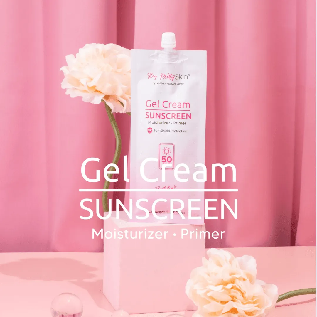 Hey Pretty Skin Gel Cream Sunscreen SPF50 - 50g