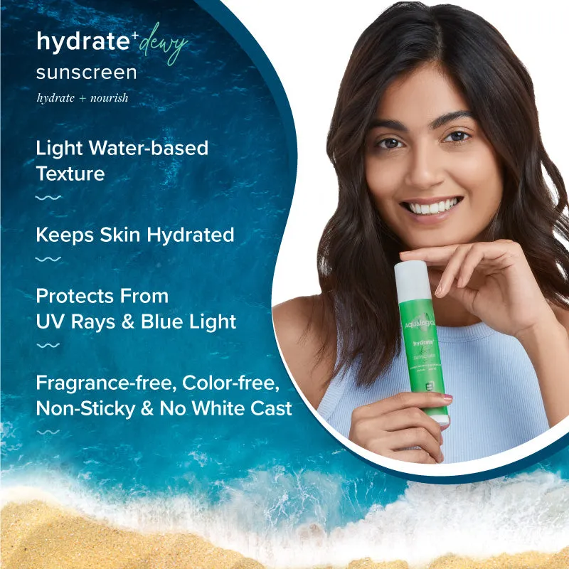 Hydrate  Dewy Sunscreen 50g (Pack of 2)
