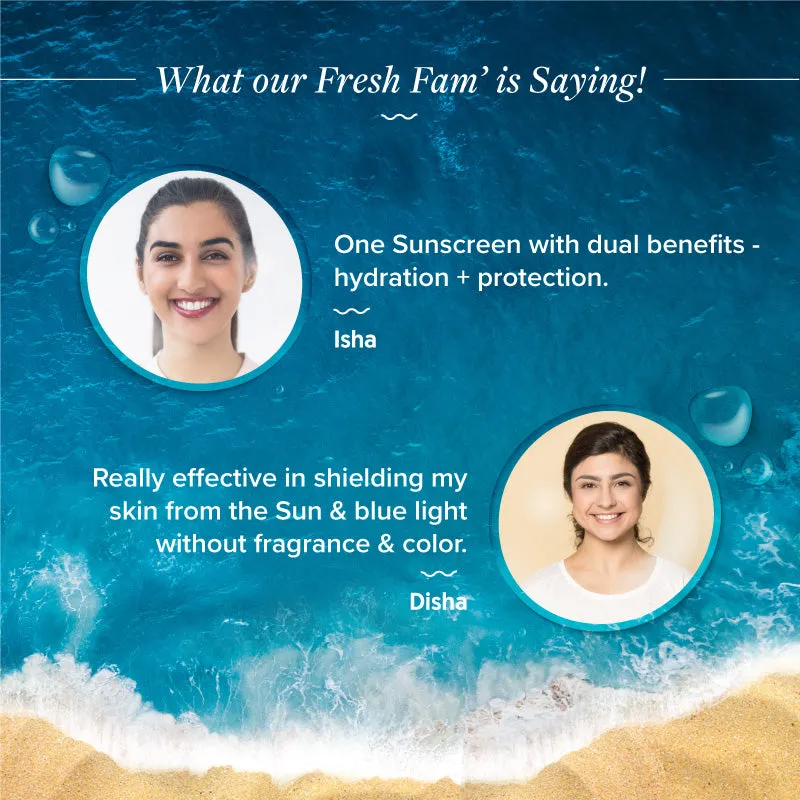 Hydrate  Dewy Sunscreen 50g (Pack of 2)