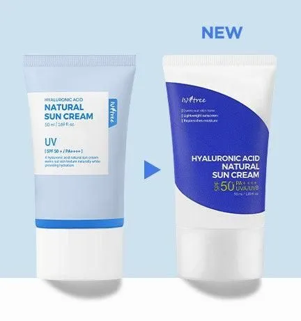 Isntree Hyaluronic Acid Natural Sun Cream SPF 50  PA     50ml