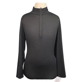 Kerrits 'Aire Ice Fil' Kids Long Sleeve Sun Shirt in Black - Children's XL