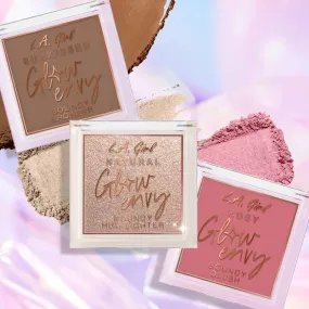 LA Girl Glow Envy Bouncy Bronzer, Blush & Highlighter