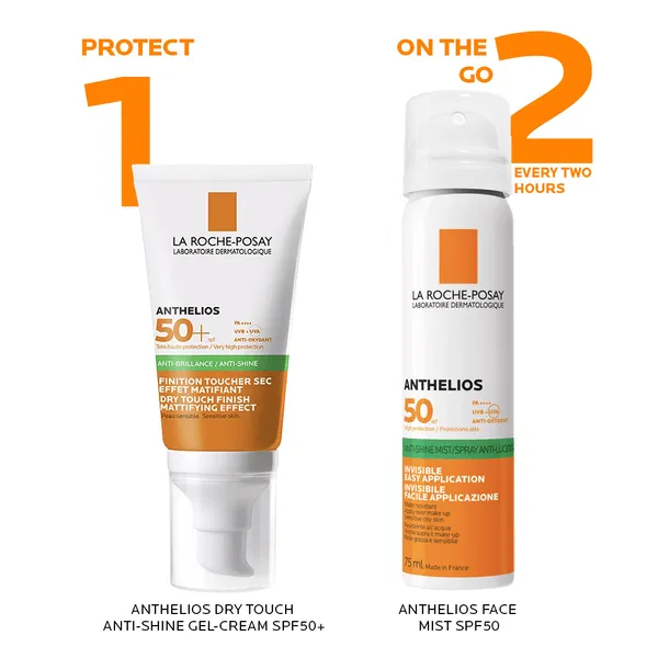 La Roche Posay - Anthelios XL Anti Shine Dry Touch Gel Cream SPF 50 