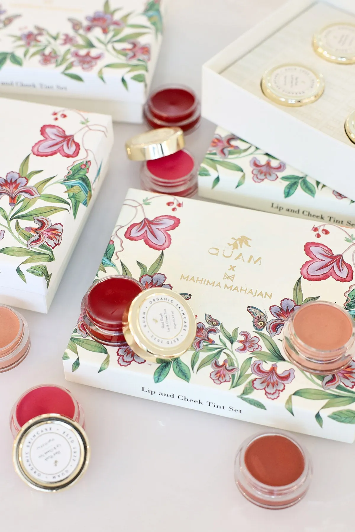 Lip and cheek Tint Set