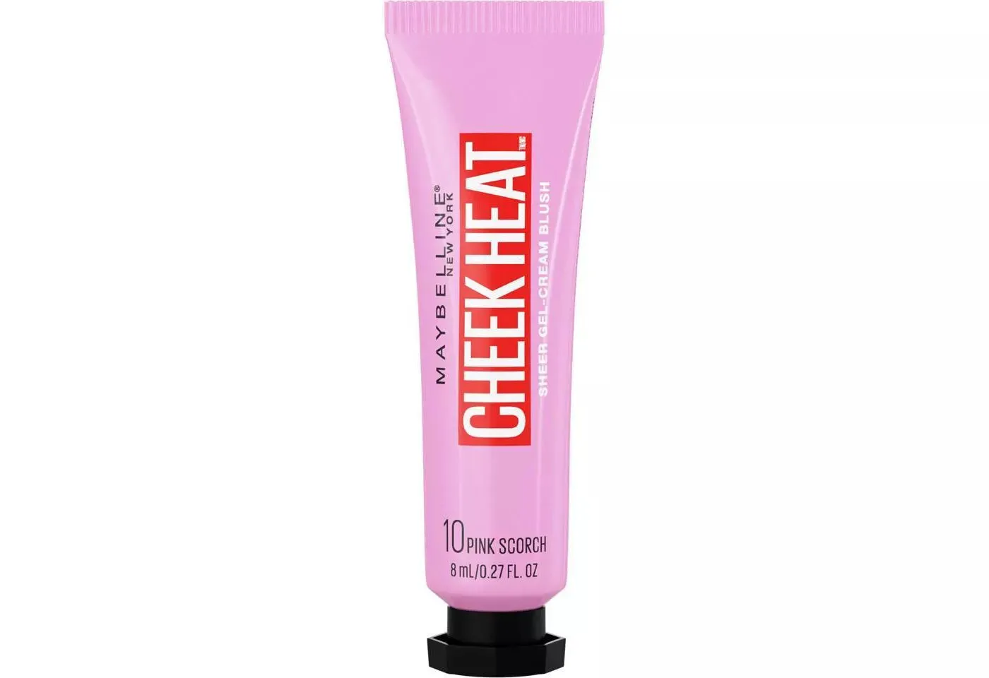 MAYBELLINE - Cheek Heat Sheer Gel-Cream Blush Pink Scorch 10 - 0.27 oz (8 ml)