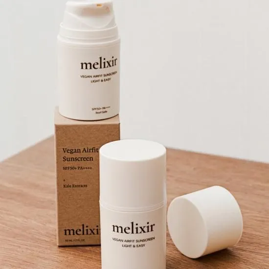 melixir Vegan Airfit Sunscreen SPF 50  PA     50ml