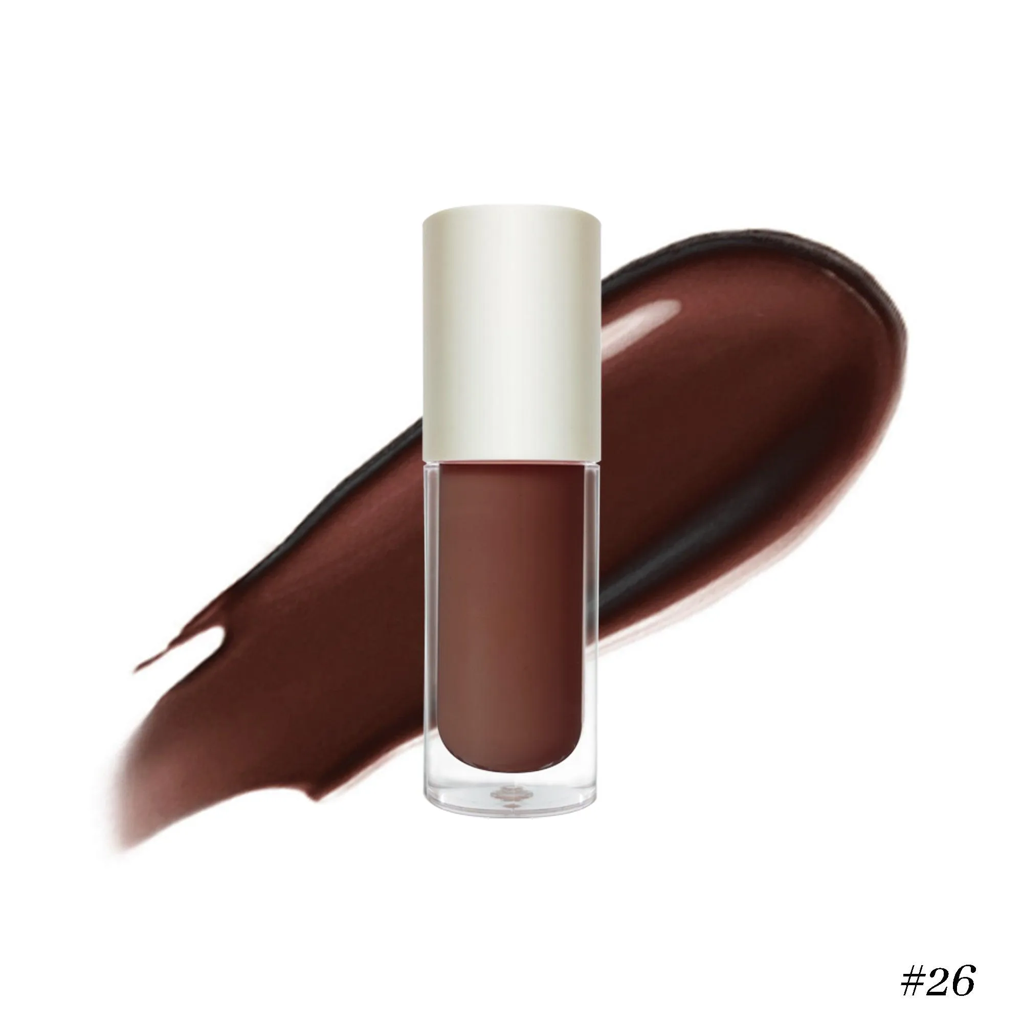 Nourishing Vegan Lip Gloss in Clear Pink for Irresistible Shine