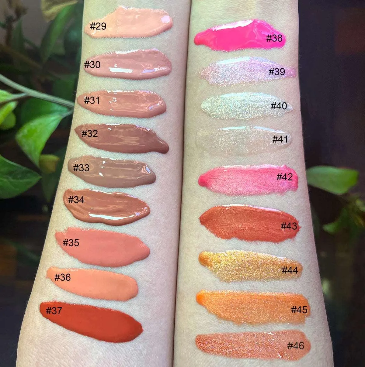 Nourishing Vegan Lip Gloss in Clear Pink for Irresistible Shine