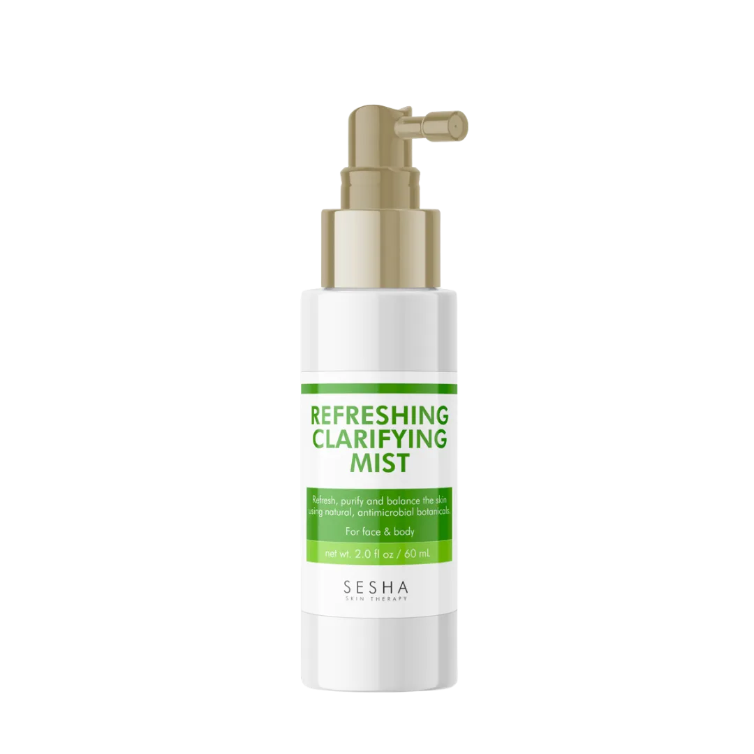 Oily skin - RENU Exfoliating Gel, Clarifying Face Wash, Gift: Refreshing Clarifying mist, Holo Bag - Wholesale