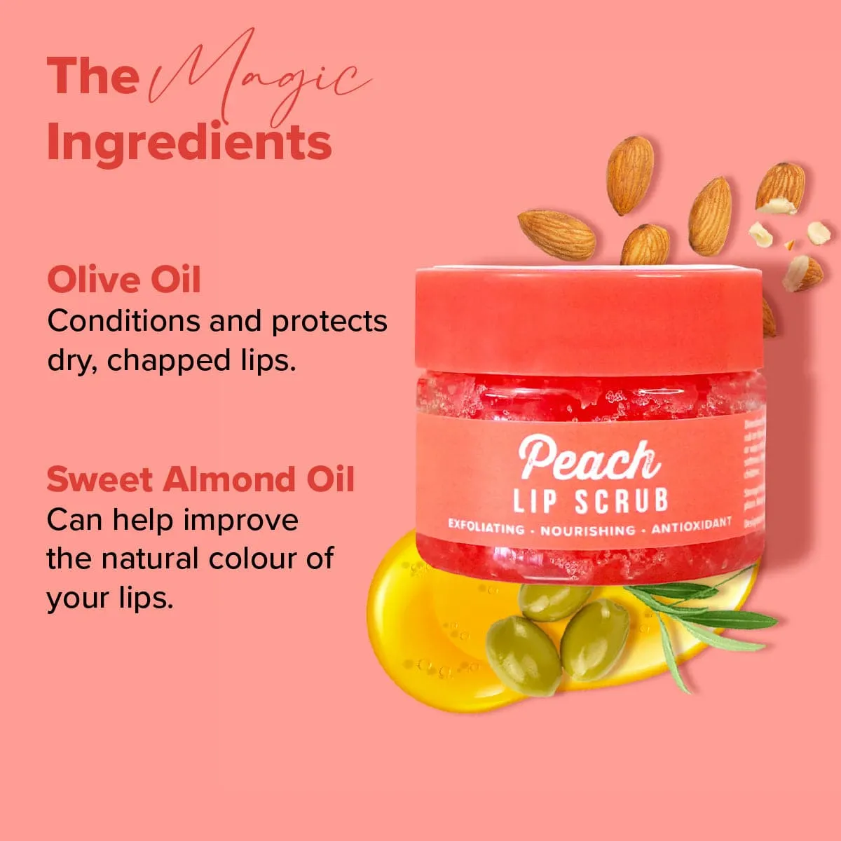 Peach Sugar Lip Scrub