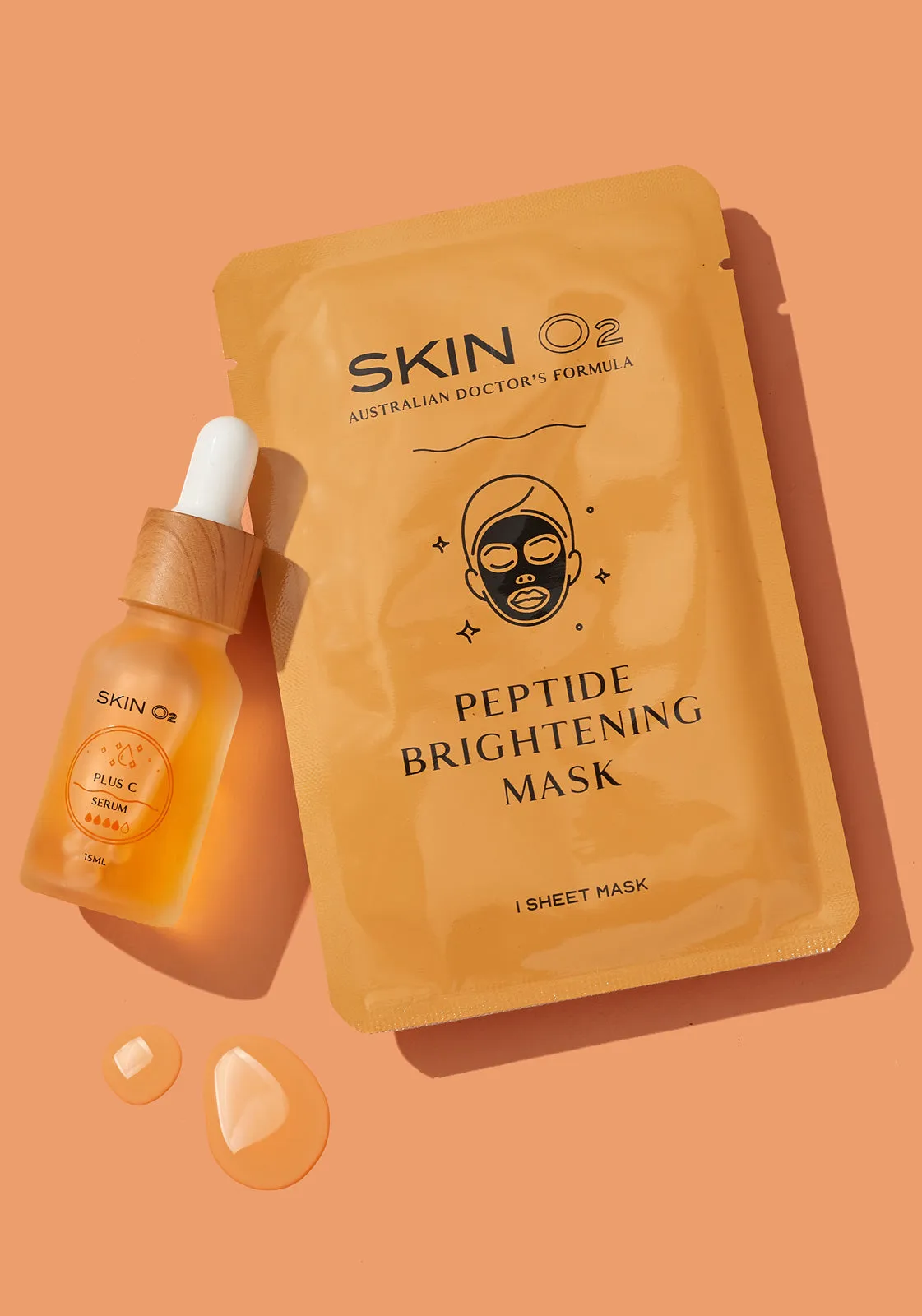 Plus C Serum   Free Peptide Mask