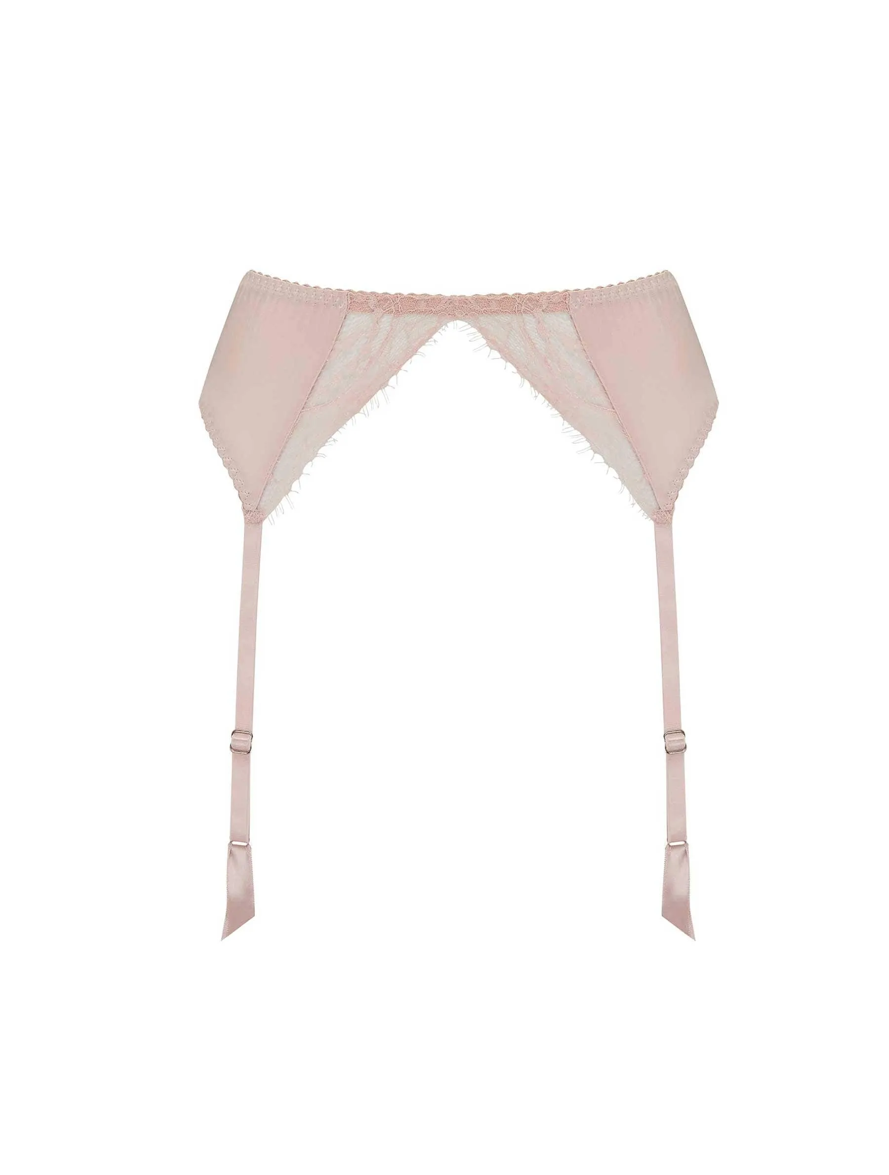 Signature Suspender Belt - Blush