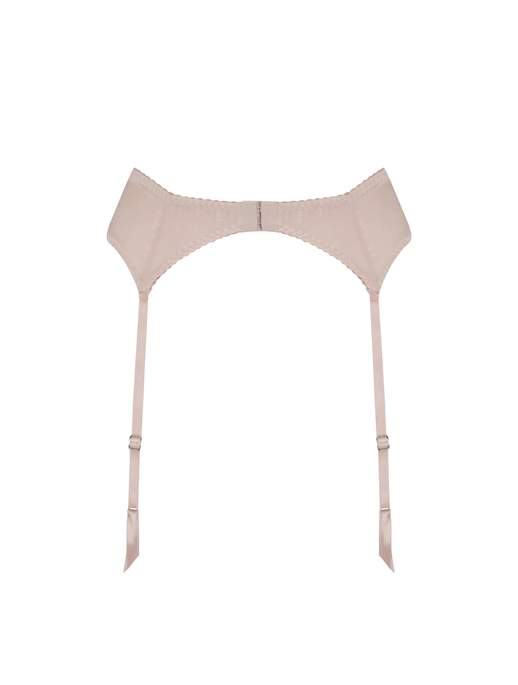 Signature Suspender Belt - Blush