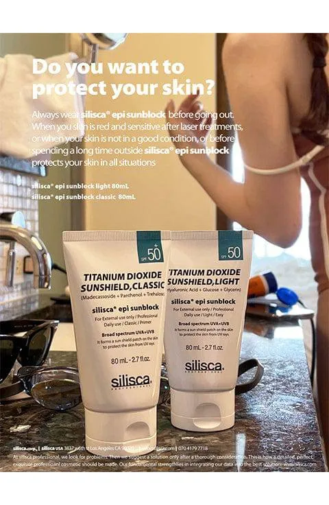 [SILISCA] Epi Sunblock Classic or Light (80mL)