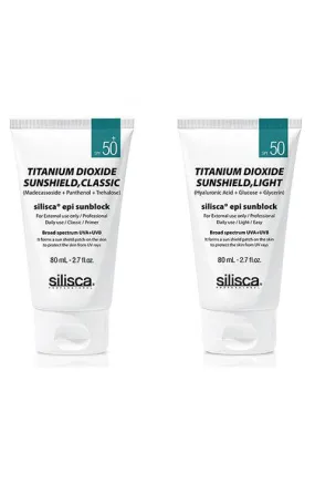 [SILISCA] Epi Sunblock Classic or Light (80mL)